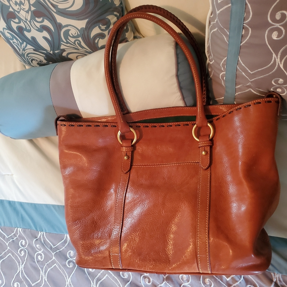Dooney & Bourke XL Whiskey Leather bag - Picture 3 of 6